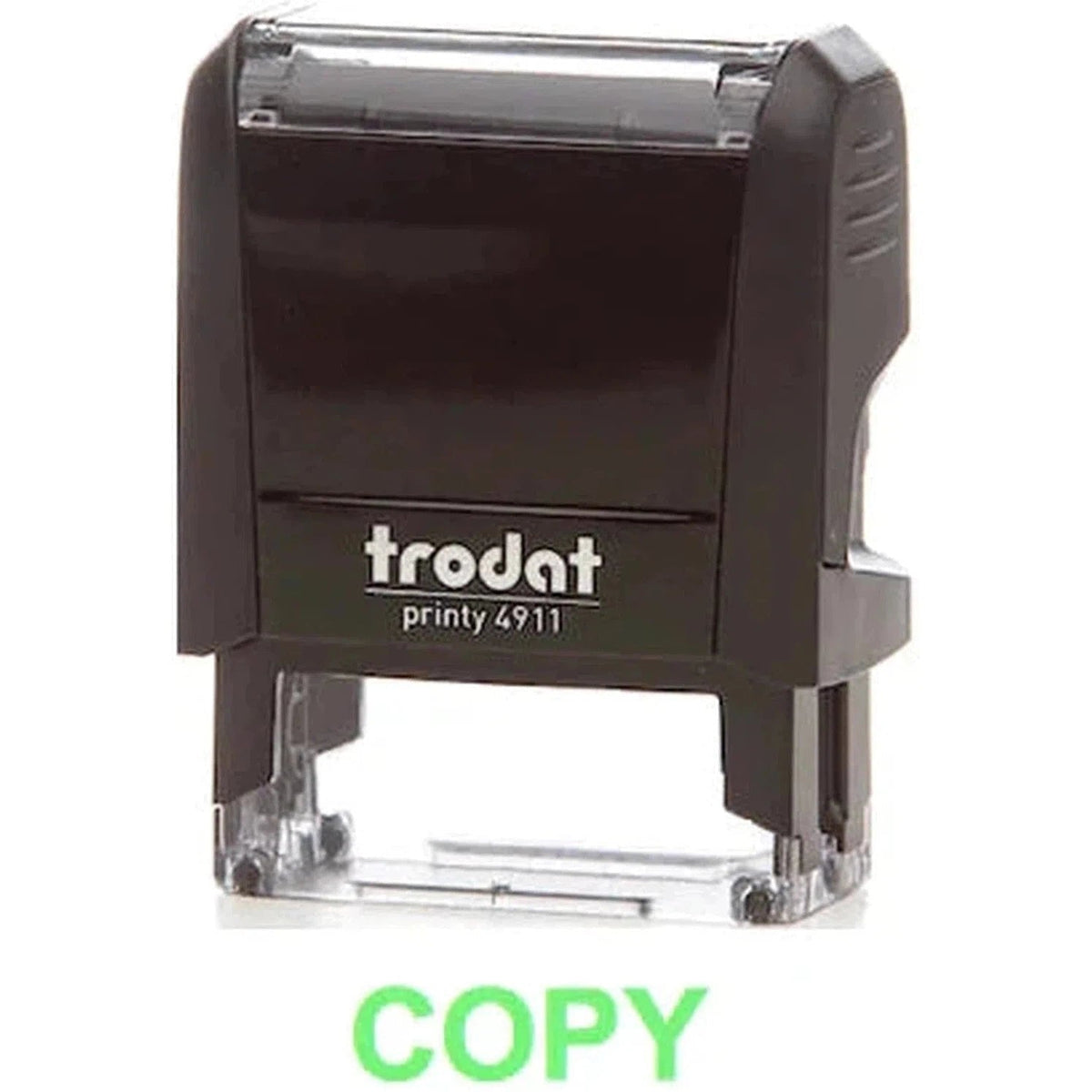 Trodat Printy 4911 Stamp "Copy" - Green ColorWaves