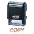 Trodat Printy 4911 Stamp "Copy" - Red ColorWaves