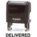 Trodat Printy 4911 Stamp "Delivered" - Black ColorWaves