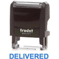 Trodat Printy 4911 Stamp "Delivered" - Blue ColorWaves