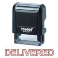 Trodat Printy 4911 Stamp "Delivered" - Red ColorWaves