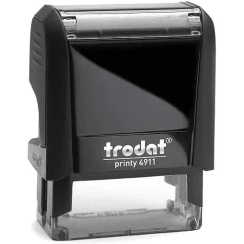 Trodat Printy 4911 Stamp "Master Copy" - Red ColorWaves