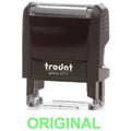 Trodat Printy 4911 Stamp "Original" - Green ColorWaves