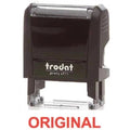 Trodat Printy 4911 Stamp "Original" - Red ColorWaves