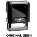 Trodat Printy 4911 Stamp "Original Seen" - Black ColorWaves