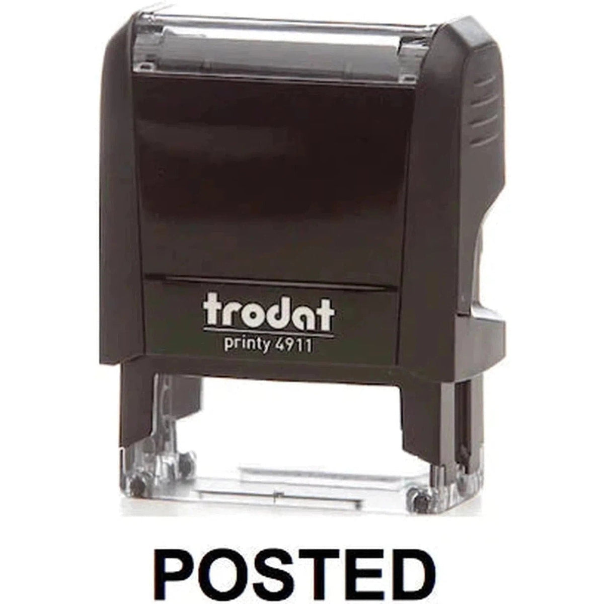 Trodat Printy 4911 Stamp "Posted" - Black ColorWaves