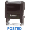 Trodat Printy 4911 Stamp "Posted" - Blue ColorWaves