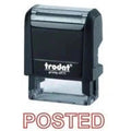 Trodat Printy 4911 Stamp "Posted" - Red ColorWaves