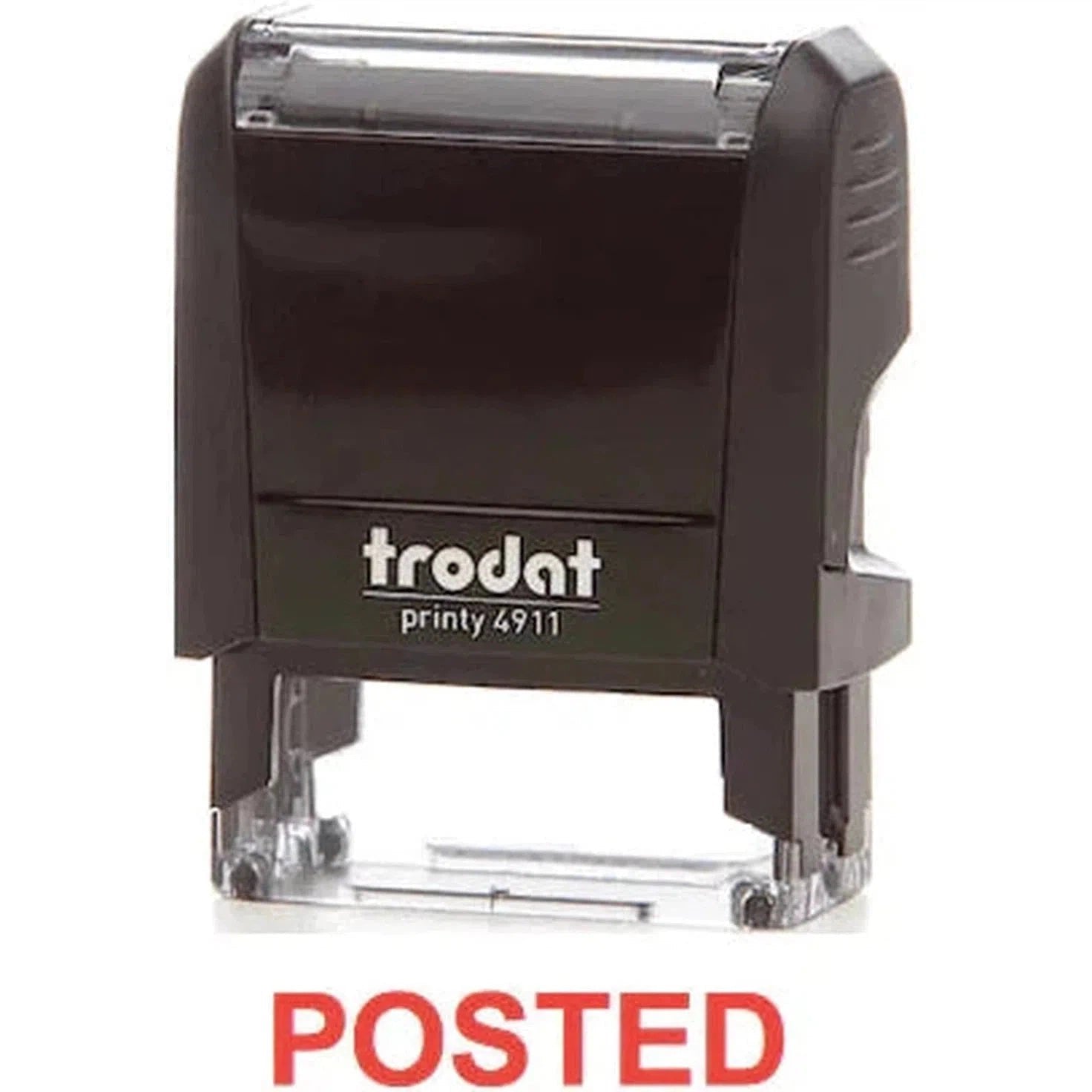 Trodat Printy 4911 Stamp "Posted" - Red ColorWaves