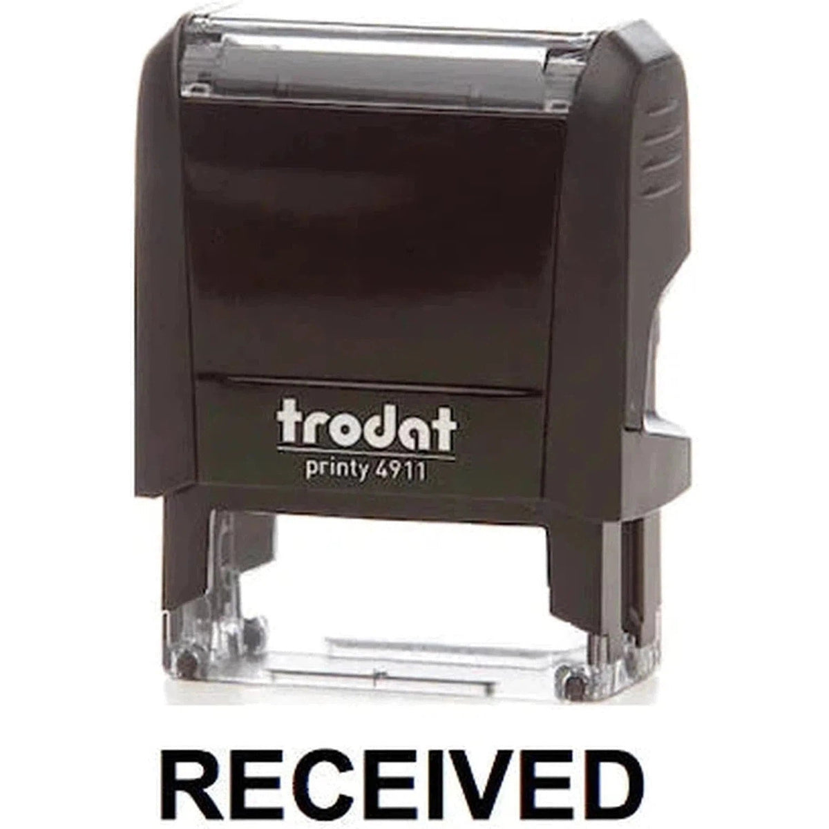 Trodat Printy 4911 Stamp "Received" - Black ColorWaves