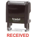 Trodat Printy 4911 Stamp "Received" - Red ColorWaves