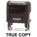 Trodat Printy 4911 Stamp "True Copy" - Black ColorWaves