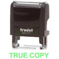 Trodat Printy 4911 Stamp "True Copy" - Green ColorWaves