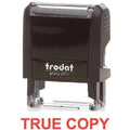 Trodat Printy 4911 Stamp "True Copy" - Red ColorWaves