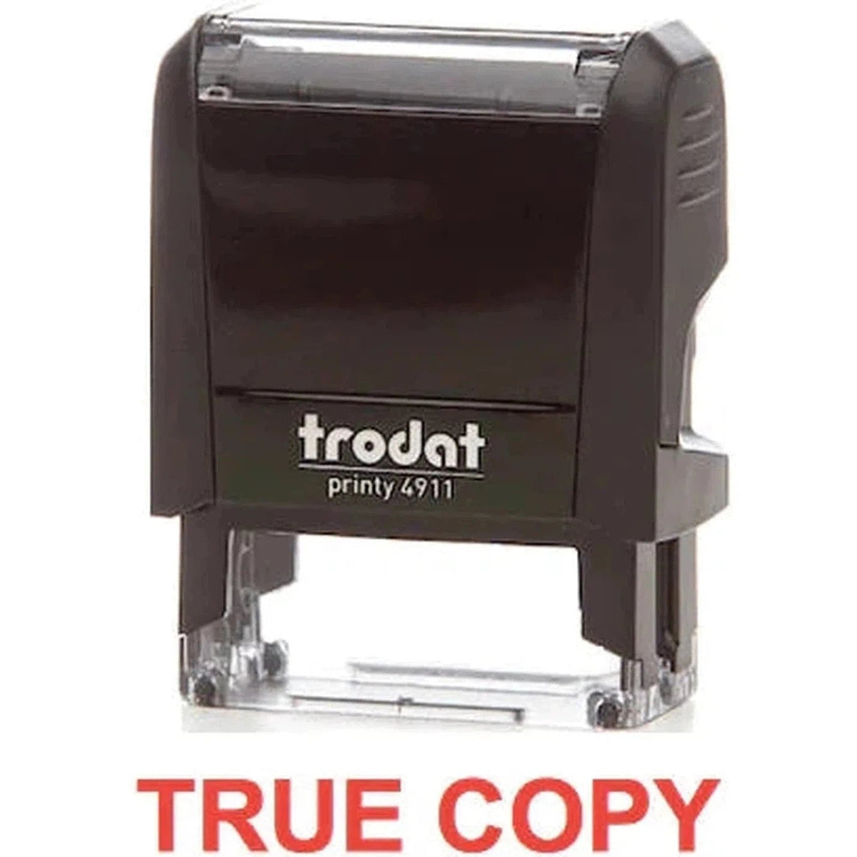Trodat Printy 4911 Stamp "True Copy" - Red ColorWaves