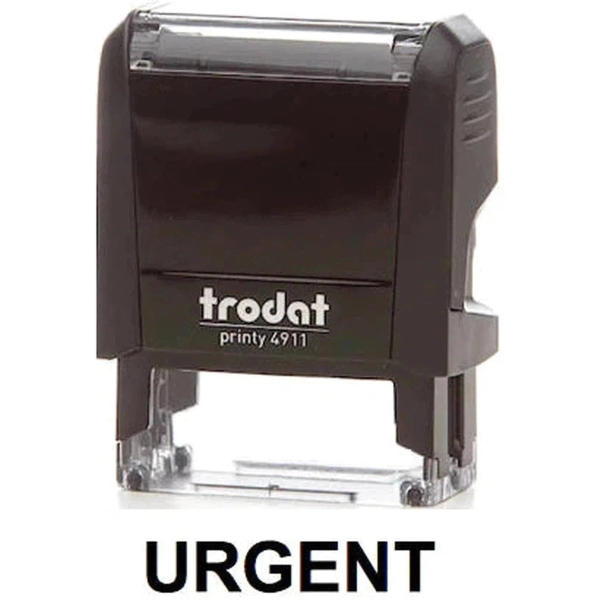 Trodat Printy 4911 Stamp "Urgent" - Black ColorWaves