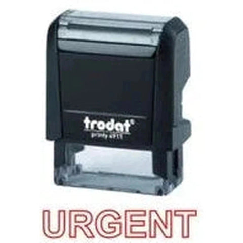 Trodat Printy 4911 Stamp "Urgent" - Red ColorWaves