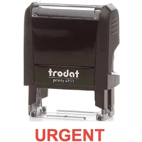 Trodat Printy 4911 Stamp "Urgent" - Red ColorWaves