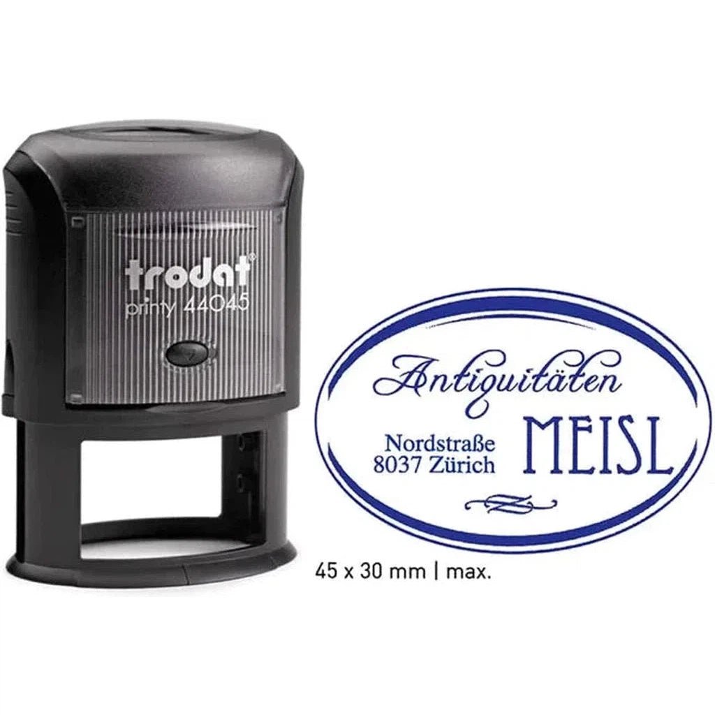 Trodat Printy Customized Stamp 45X30Mm (44045) ColorWaves