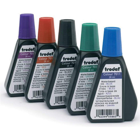 Trodat Water Based Ink For Ink Pad 7011 ColorWaves