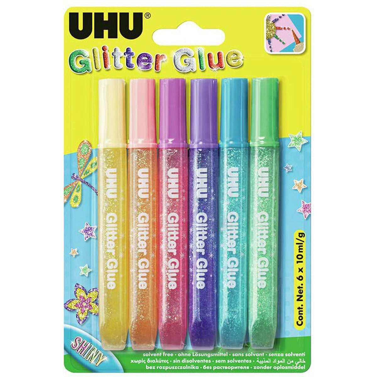 Uhu Gliter Glue ColorWaves