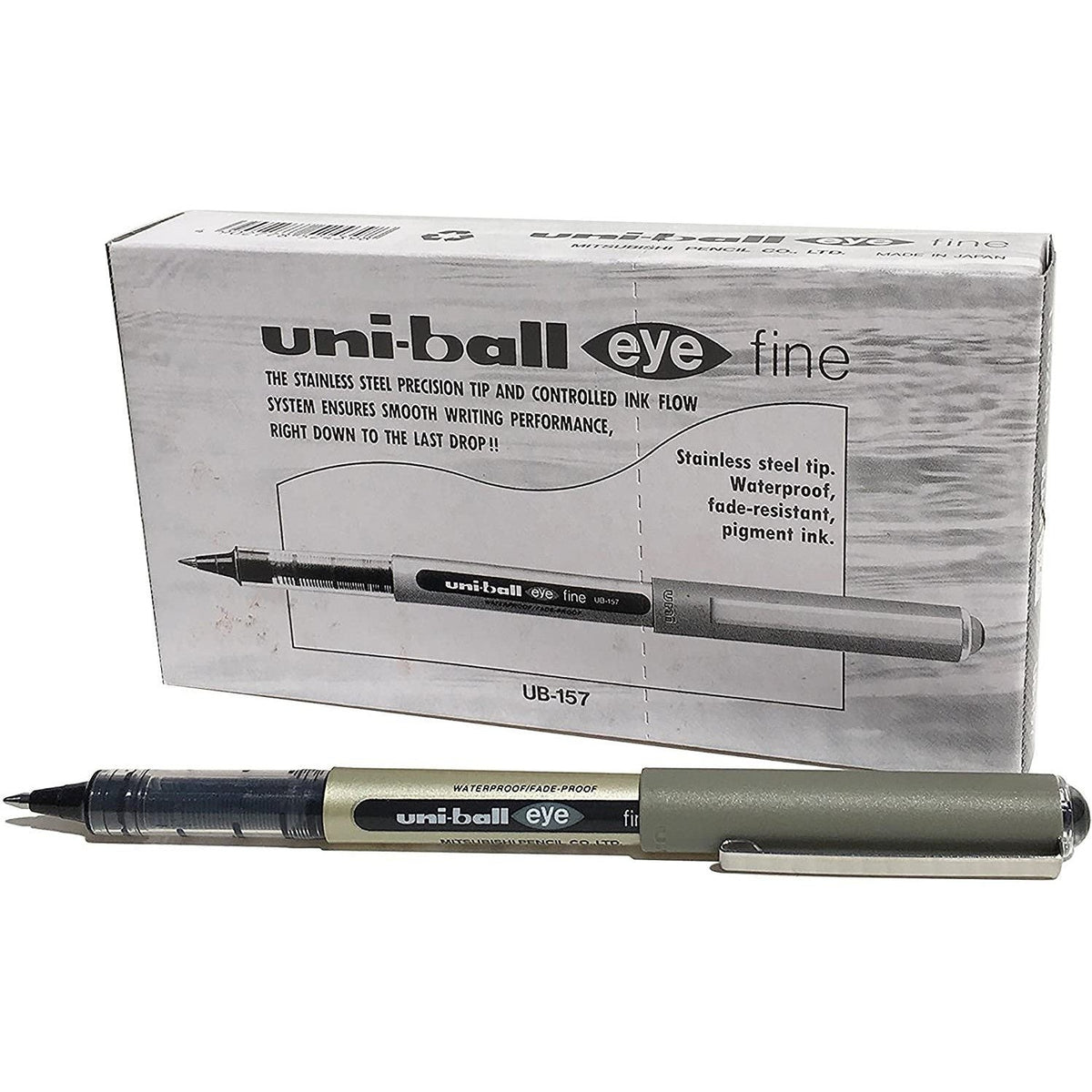 Uni Ball Eye Fine Ub157 - Box Of 12 ColorWaves