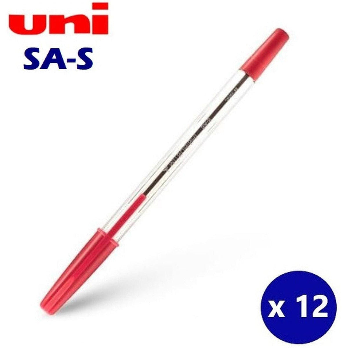 Uni Ball Sas 0.7Mm Pen 12Pcs Per Pkt ColorWaves