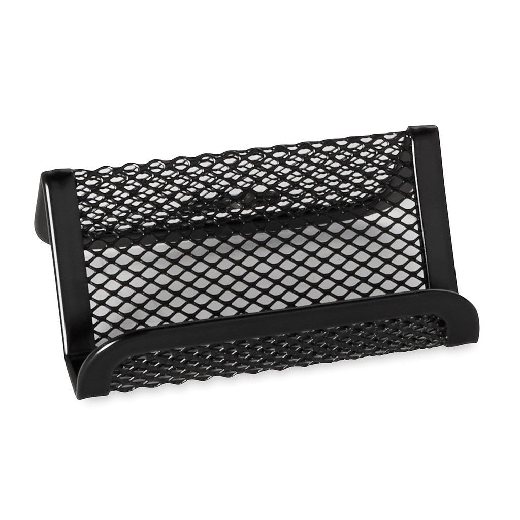 Universal Mesh Business Card Holder Black ColorWaves
