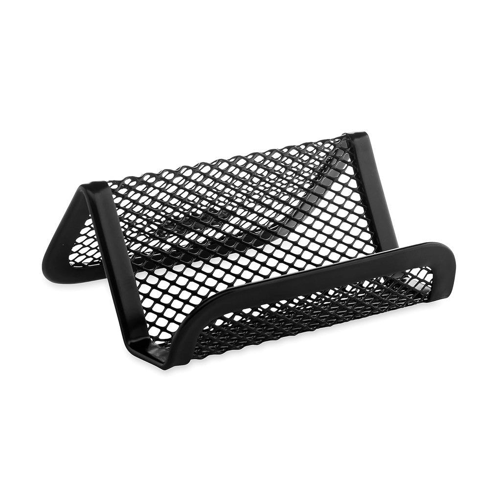 Universal Mesh Business Card Holder Black ColorWaves