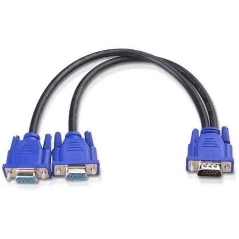 VGA Monitor Y Splitter 12inches ColorWaves
