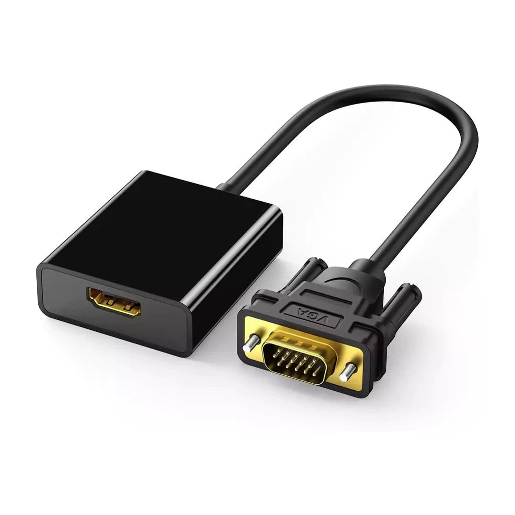 VGA to HDMI Adapter Cable - 10cm ColorWaves