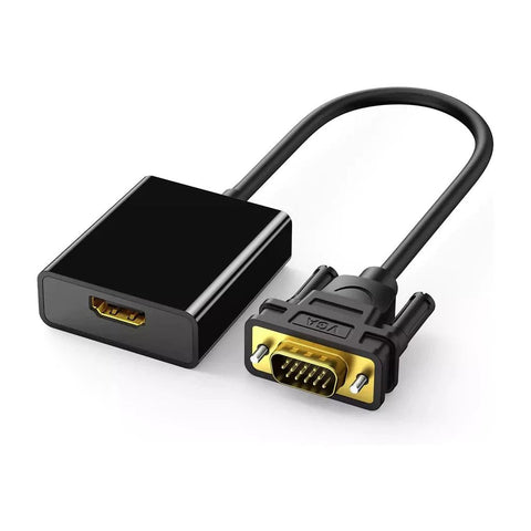VGA to HDMI Adapter Cable - 10cm ColorWaves