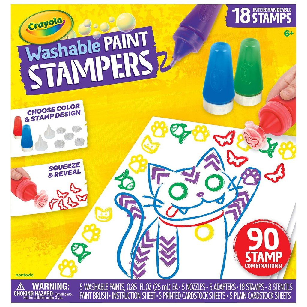 WASHABLE PAINT STAMPERS ColorWaves