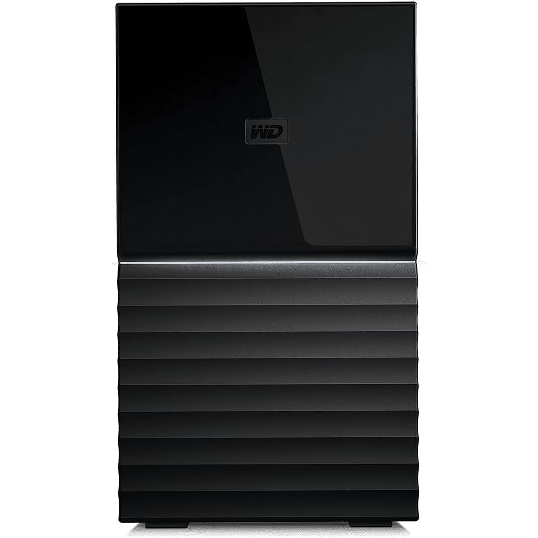 WD 28TB My Book Duo External Hard Drive - 28TB / 2-Bays / USB 3.2 Gen 1 / Black ColorWaves