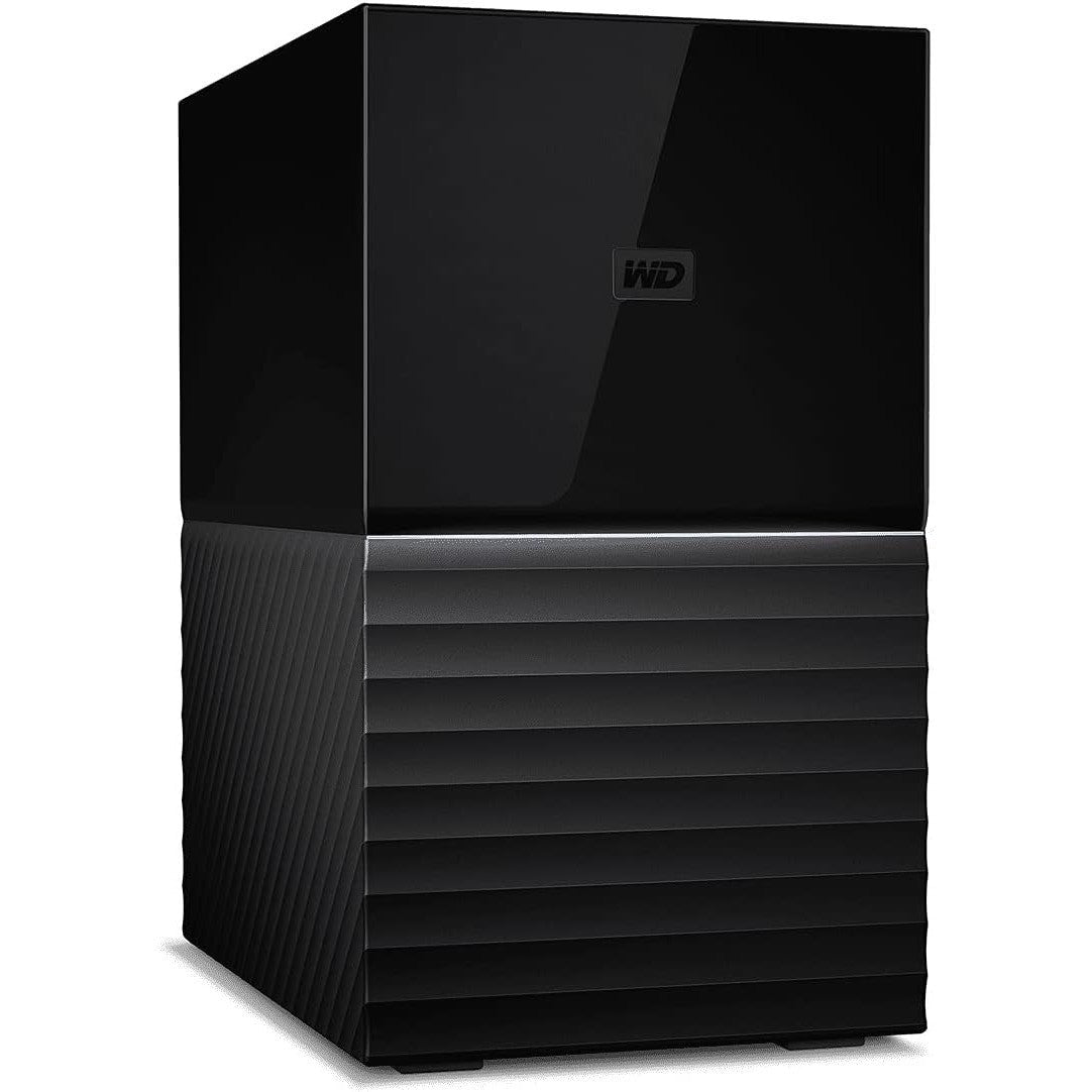 WD 28TB My Book Duo External Hard Drive - 28TB / 2-Bays / USB 3.2 Gen 1 / Black ColorWaves