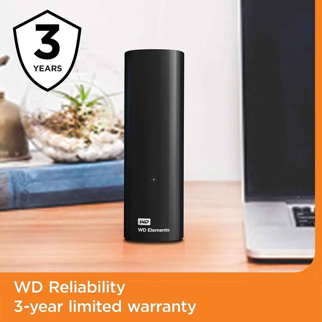 WD Elements 10TB USB 3.0 Desktop Hard Drive ColorWaves