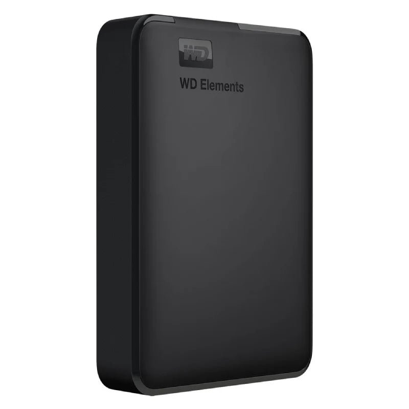 WD Elements Portable - 5TB / USB 3.0 / Black / External Hard Drive ColorWaves