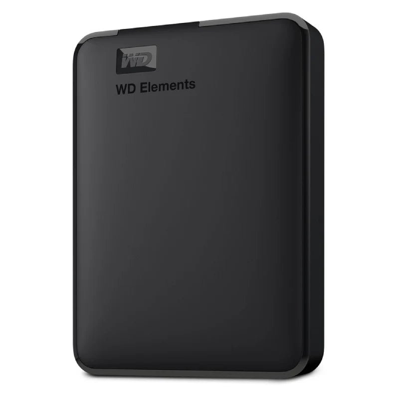 WD Elements Portable - 5TB / USB 3.0 / Black / External Hard Drive ColorWaves
