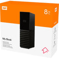 WD My Book 8TB USB 3.0 Desktop Hard Drive WDBBGB0080HBK-EESN ColorWaves