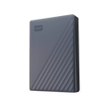 WD My Passport 2TB Portable Hard Drive USB 3.2 Gray USB-C WDBWML0020BGY-WESN ColorWaves