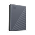 WD My Passport 2TB Portable Hard Drive USB 3.2 Gray USB-C WDBWML0020BGY-WESN ColorWaves