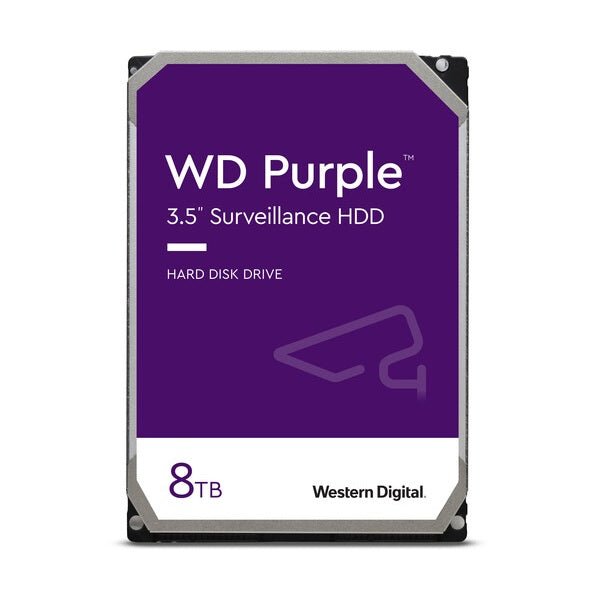 WD Purple 8TB Surveillance Hard Disk Drive ColorWaves