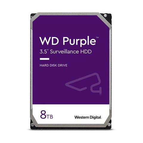 WD Purple 8TB Surveillance Hard Disk Drive ColorWaves