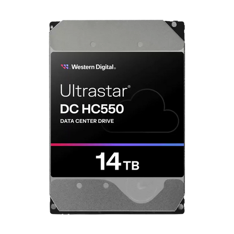WD Ultrastar DC HC550 14TB 7200 RPM SATA 6Gb/s 512MB Cache 3.5-Inch Enterprise Hard Drive (WUH721814ALE6L4) ColorWaves