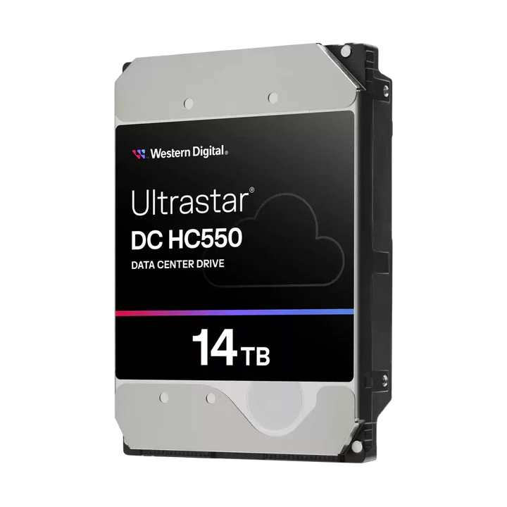 WD Ultrastar DC HC550 14TB 7200 RPM SATA 6Gb/s 512MB Cache 3.5-Inch Enterprise Hard Drive (WUH721814ALE6L4) ColorWaves