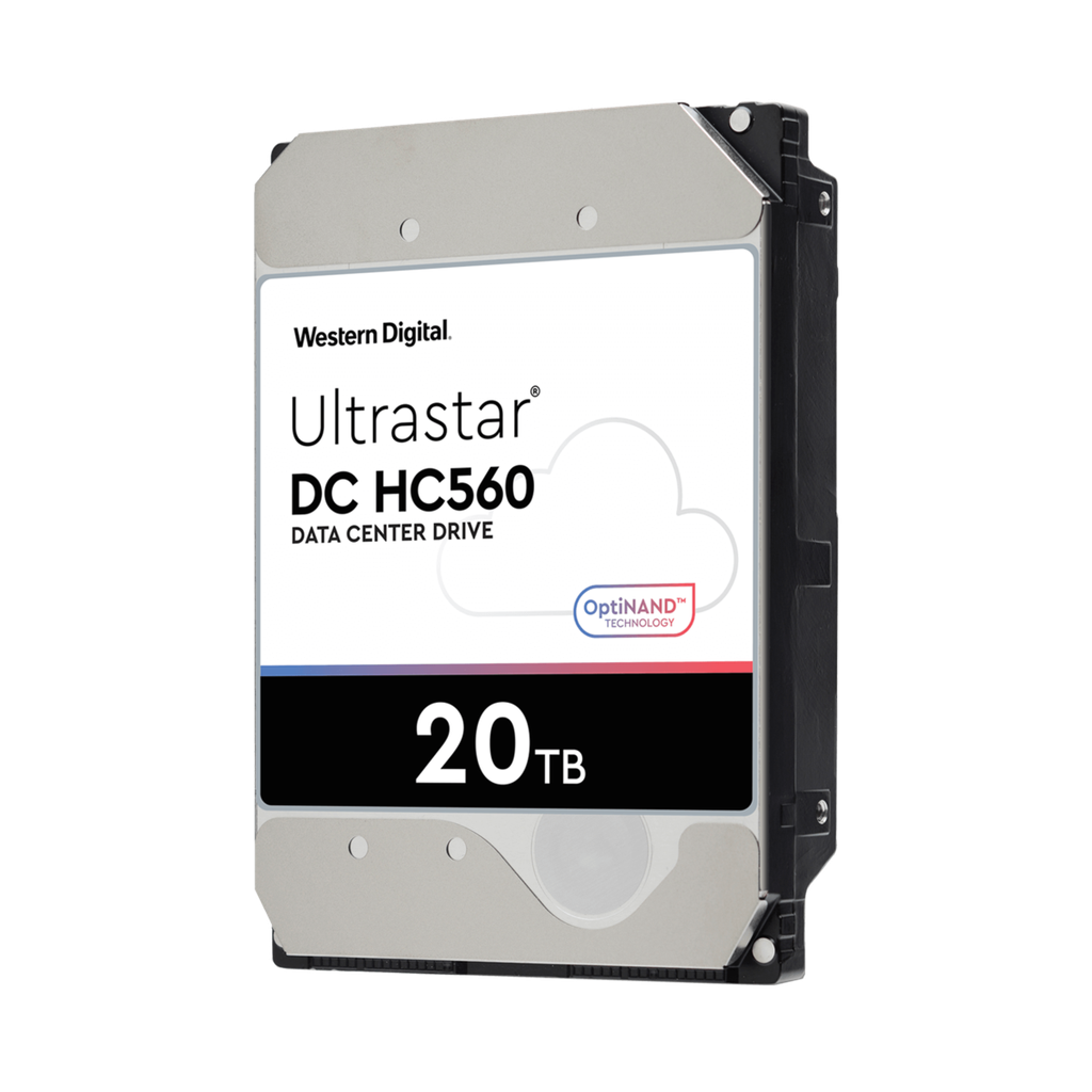 WD Ultrastar DC HC560 Hard Drive - 20TB / 3.5-inch / SATA-III / 7200 RPM / 512MB ColorWaves
