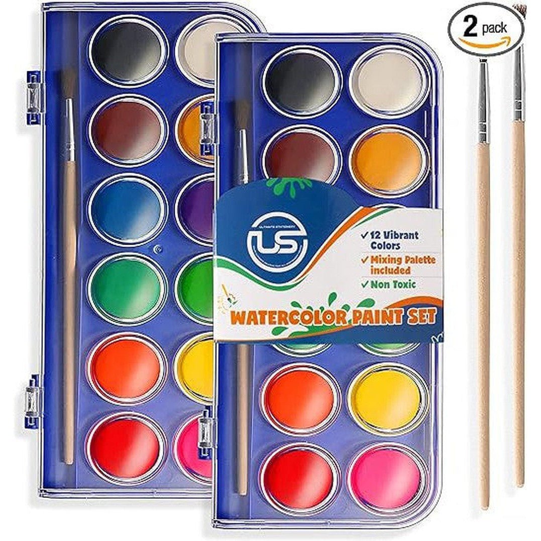 Water Colour Set Of 12 ColorWaves