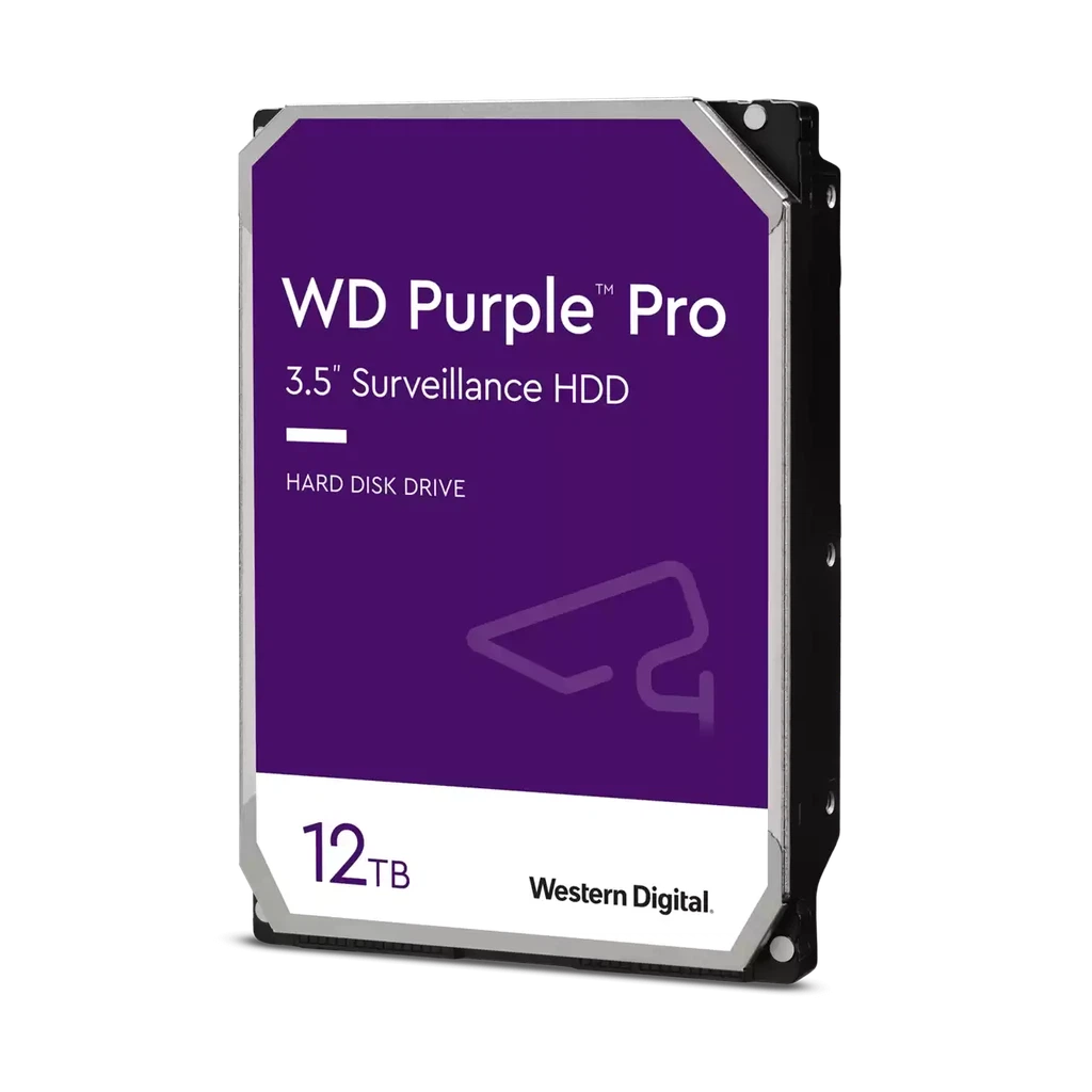 Western Digital 12TB WD Purple Pro Surveillance Internal Hard Drive HDD (WD121PURP) Western Digital