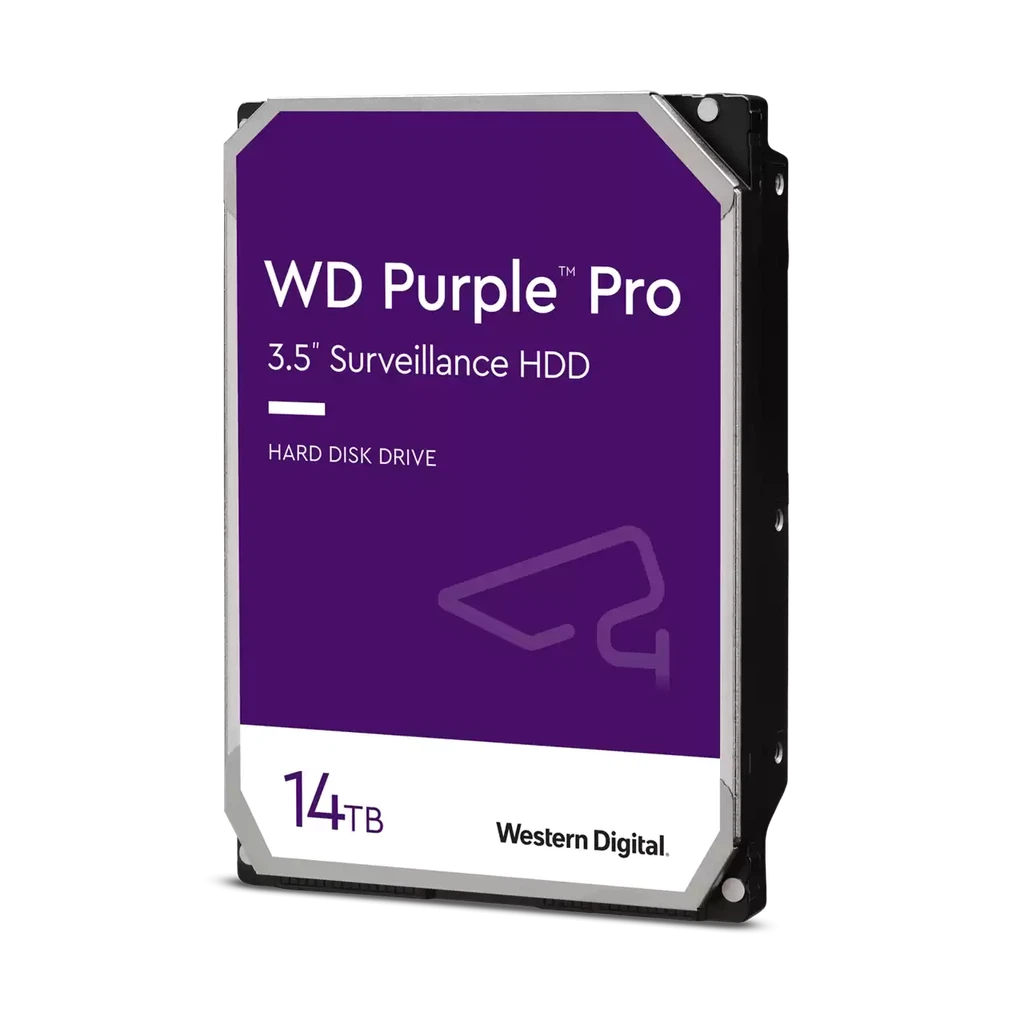 Western Digital 14TB WD Purple Pro Surveillance Internal Hard Drive HDD (WD141PURP) Western Digital