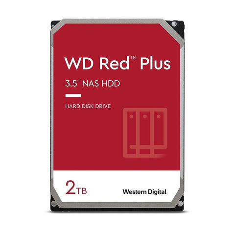 Western Digital 2TB WD Red Plus NAS Internal Hard Drive HDD 5400 RPM (WD20EFPX) Western Digital